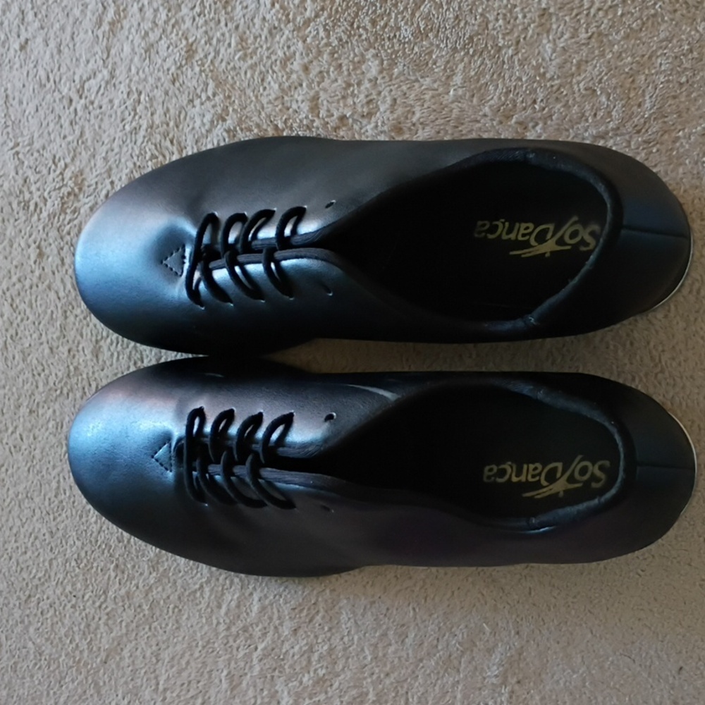 So Danca  Lace Up Tap Shoe .New Condition - Picture 4 of 8